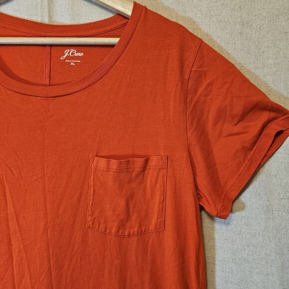 J. Crew Factory Orange Mini Dress - Picture 2 of 8